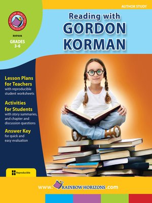 cover image of Reading with Gordon Korman